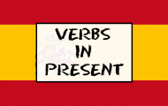 Verbs in present perfect, subjunctive mood and past participle